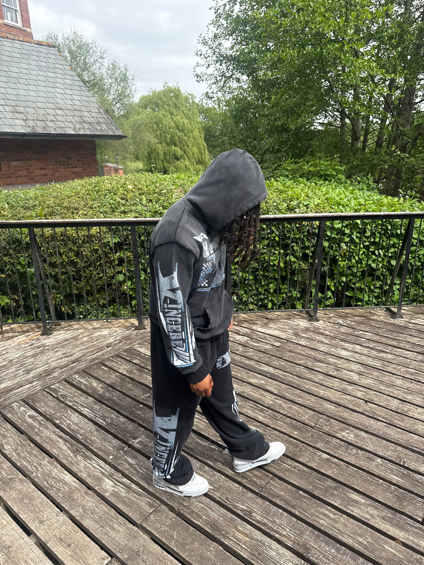 ‘Racer’ Tracksuit Black